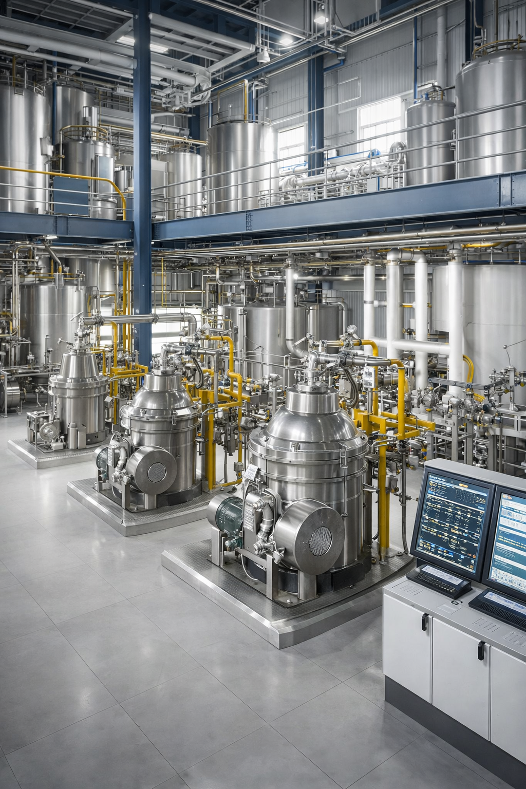 Modern SCADA without stopping production in an oil processing plant