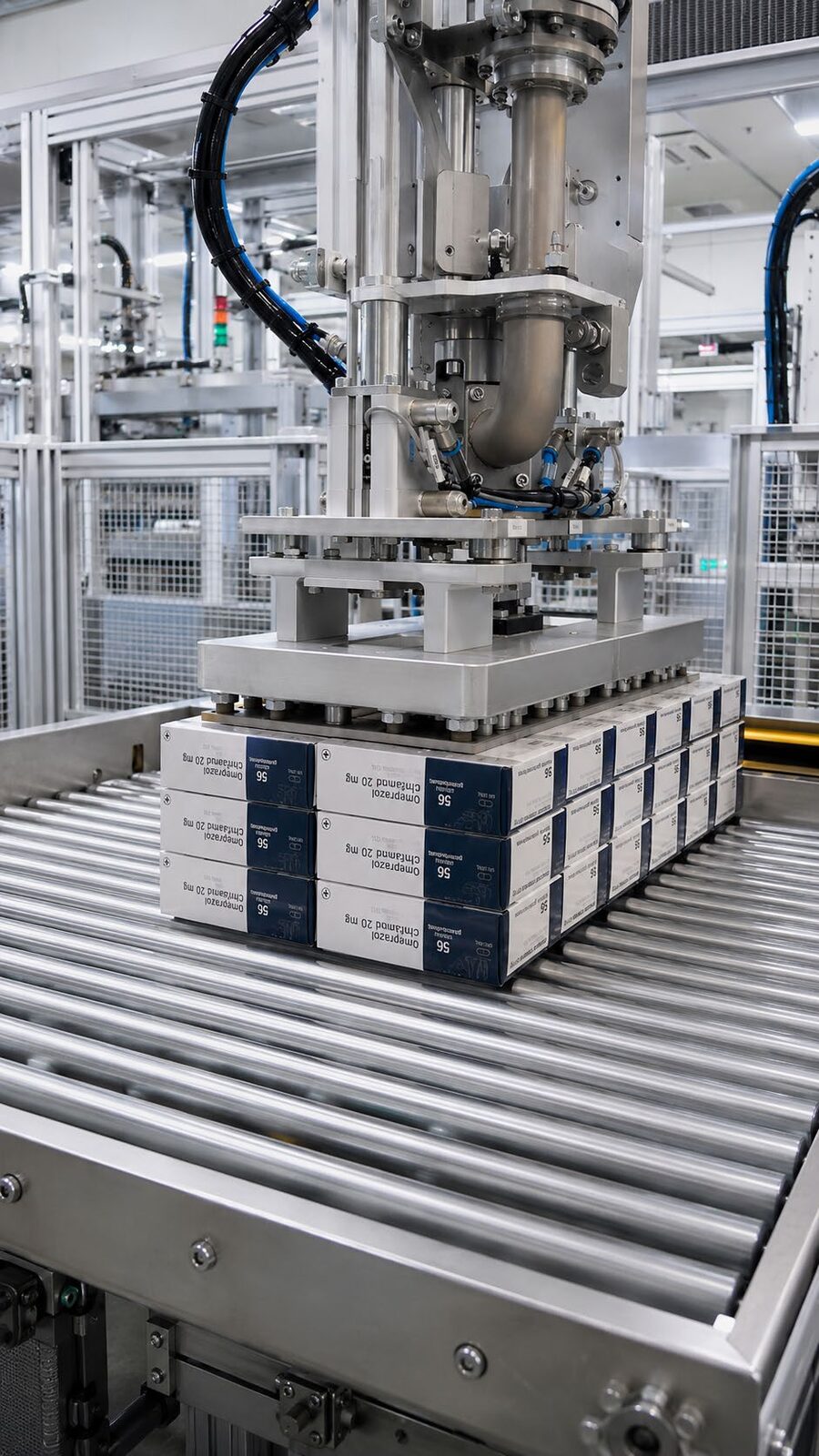 Pharmaceutical packaging line