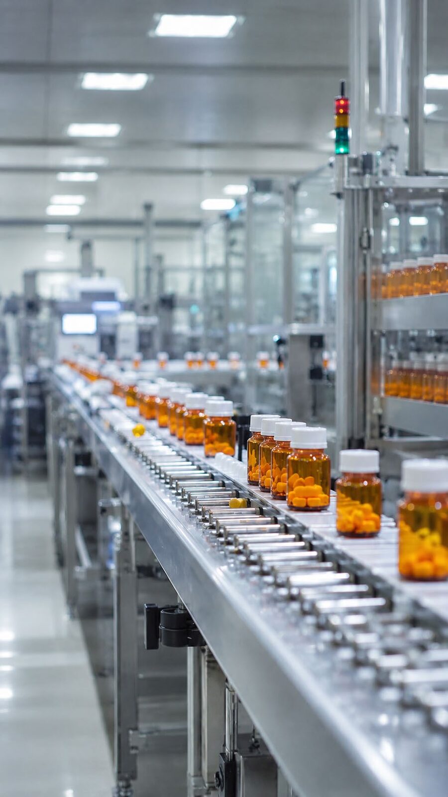 Filling line at the Europharma/Gemphar plant